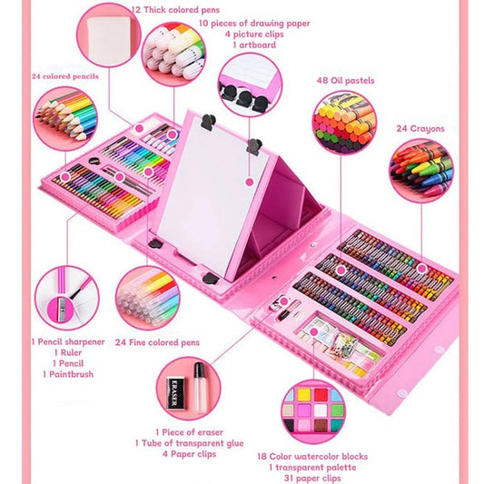 208Pcs Kids Drawing Set