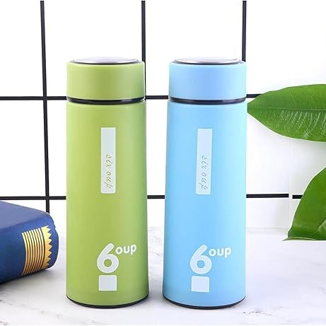 Printed Glass Water Bottle 450 ML